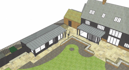 View 3 elevated option 3